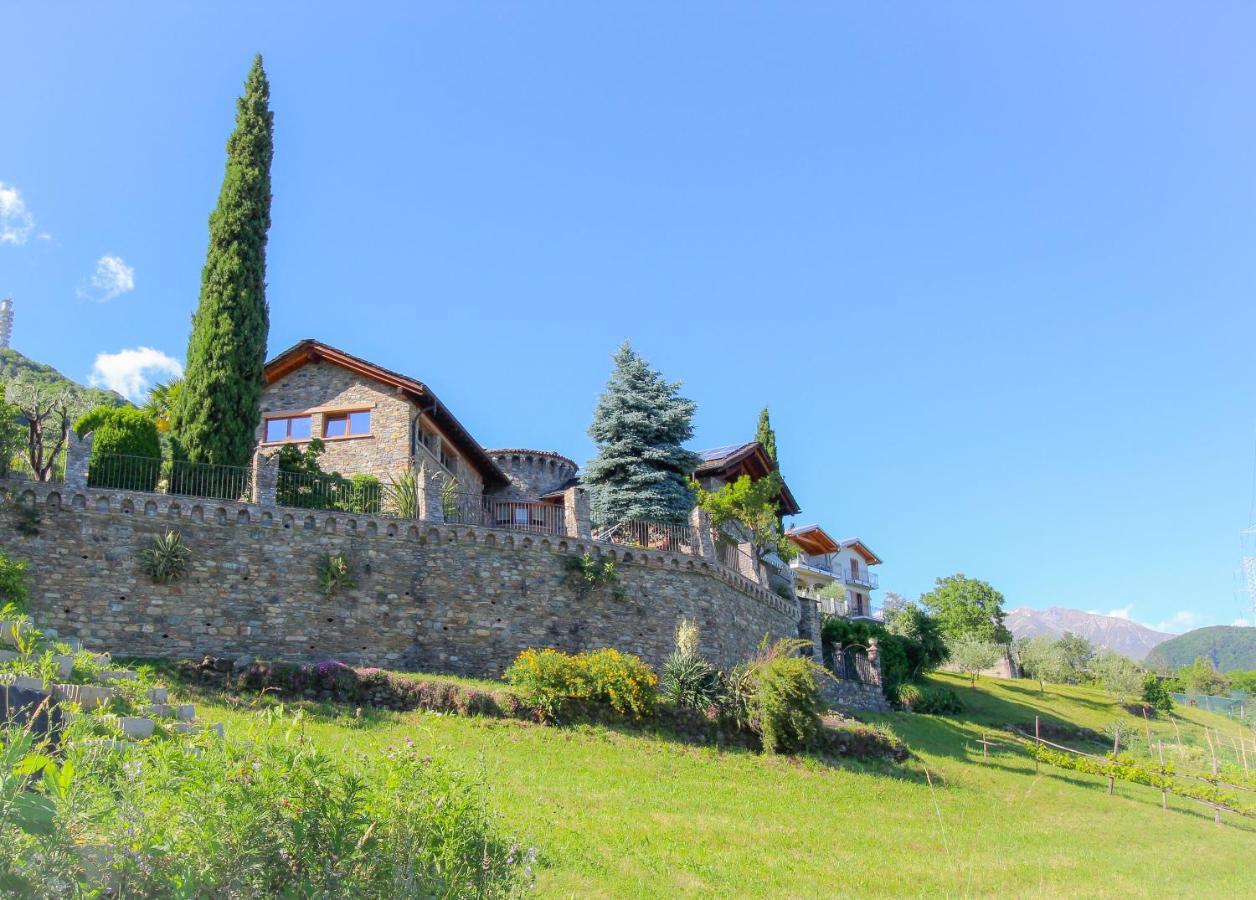 Residenza Castellum Apartment Stazzona ภายนอก รูปภาพ