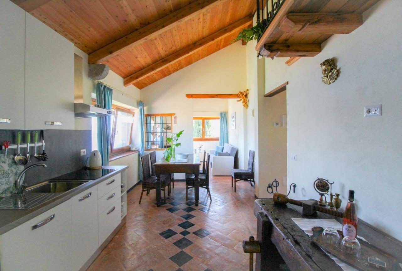 Residenza Castellum Apartment Stazzona ภายนอก รูปภาพ