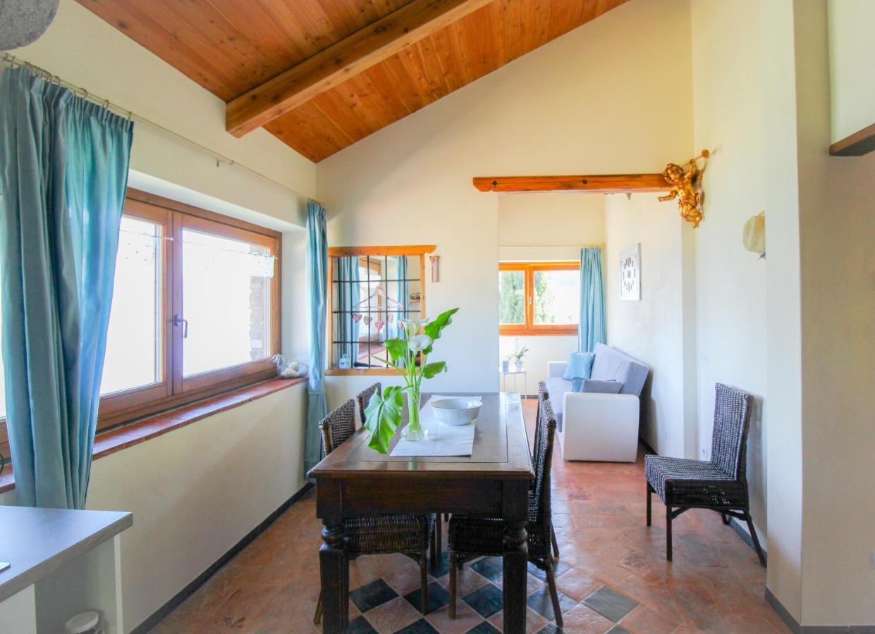 Residenza Castellum Apartment Stazzona ภายนอก รูปภาพ