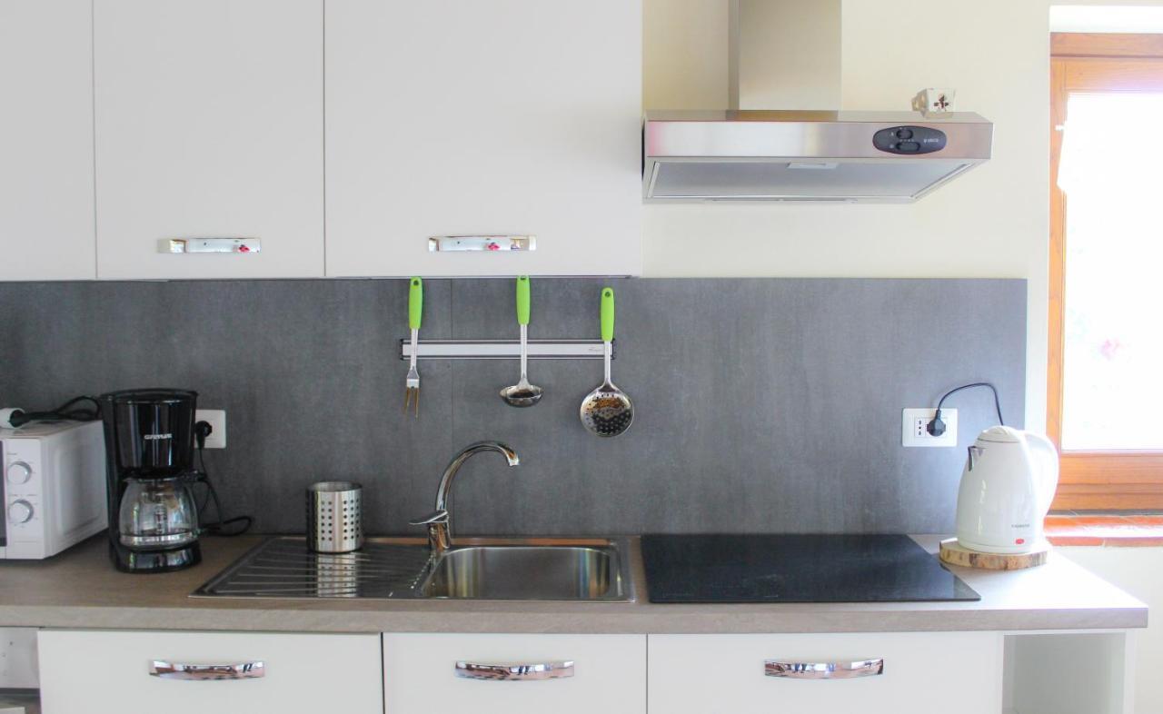 Residenza Castellum Apartment Stazzona ภายนอก รูปภาพ